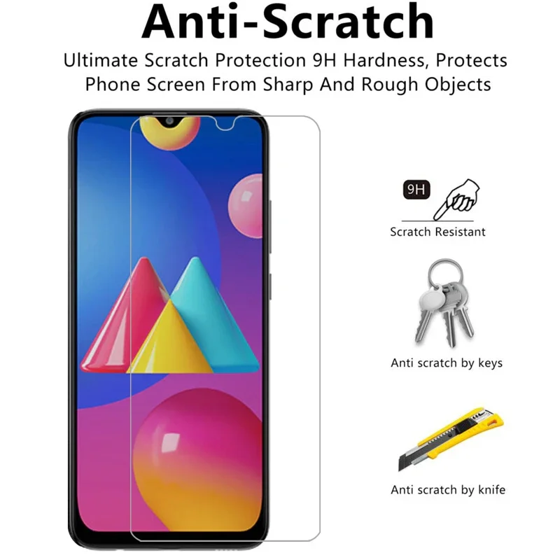 Чехол из закаленного стекла для samsung m02s чехол на galaxy m 02s m02 s n02s телефона samsun samsumg