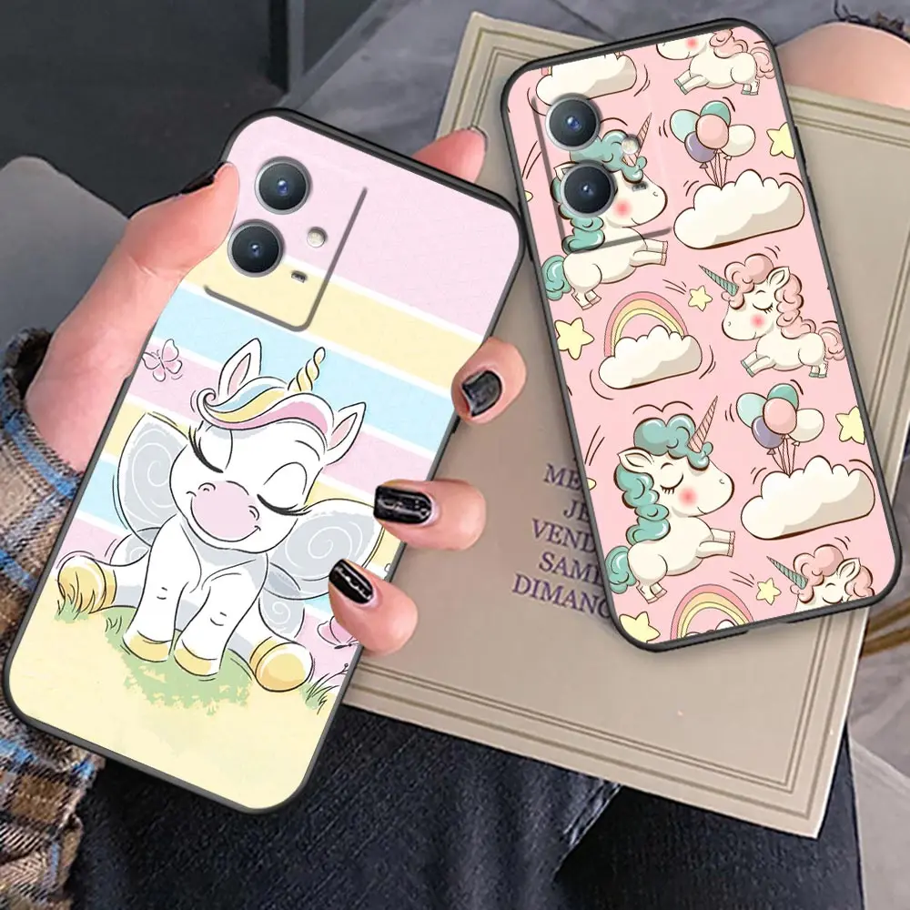 

Case For VIVO Y79 Y77 Y76 Y75 Y72 Y71 Y67 Y66 Y55 Y53 Y52 Y52S Y51 Y51S Pro 5G Y21 Y20 Y19 Y17 Case Fashion Cute Rainbow Unicorn
