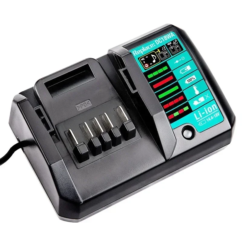 Зарядное устройство для литий-ионных аккумуляторов Makita 14 4 В 18 в BL1415G BL1413G BL1815G BL1820G
