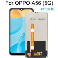 6 5 for oppo a56 5g pfvm10 lcd display screen touch panel digitizer assembly for oppo a56 lcd