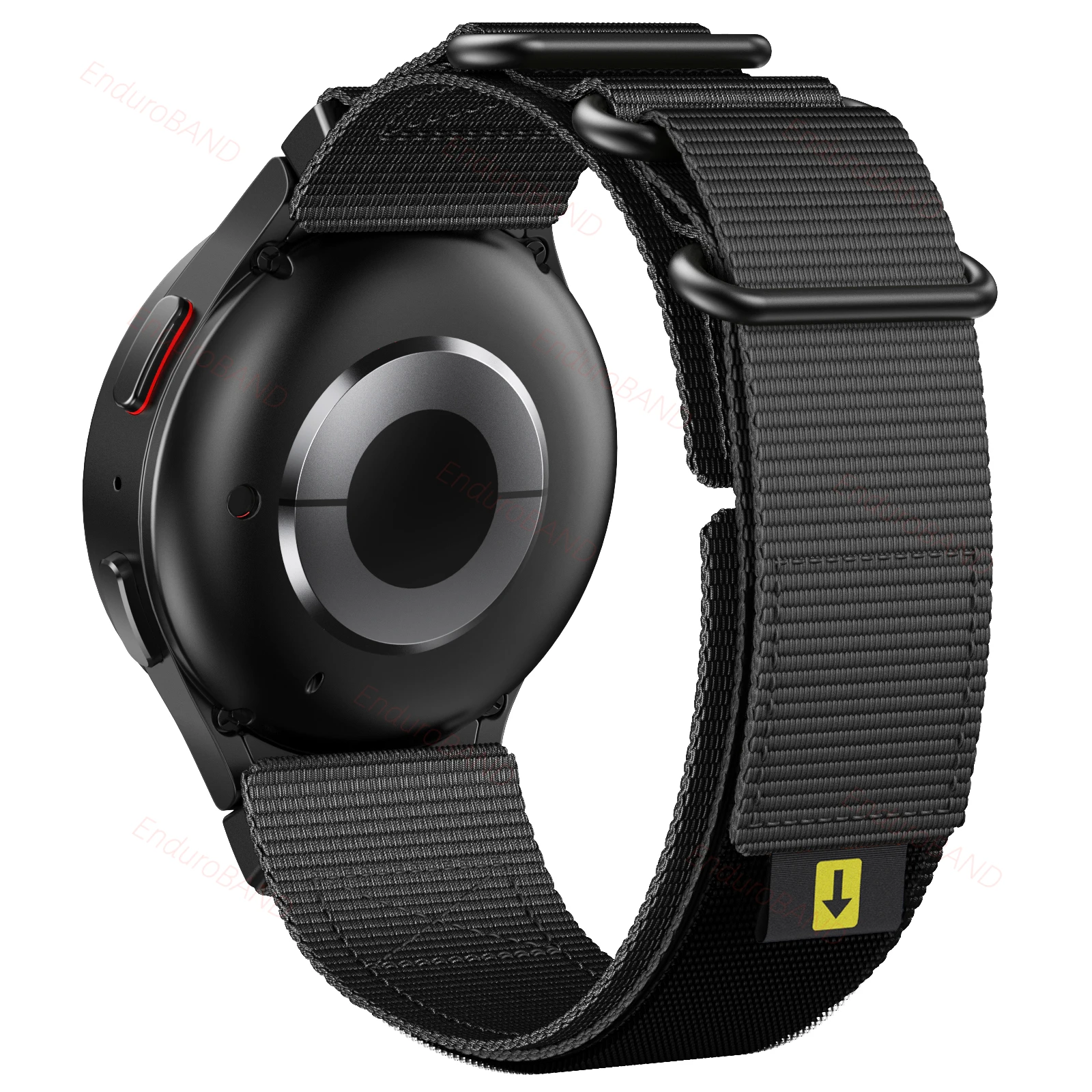 Ремешок нейлоновый для Galaxy Watch 5 pro плетеный браслет без зазоров 4 40 44 45 мм classic 42 46