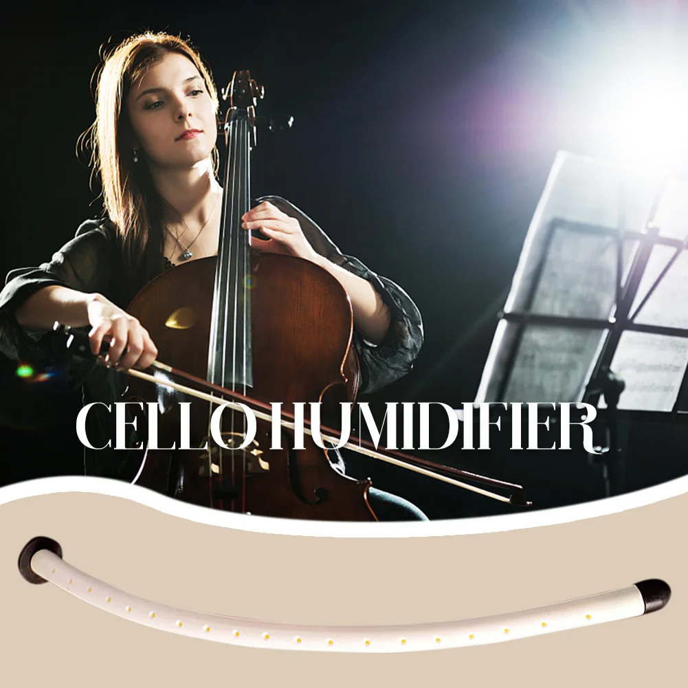 

F Hole Cello Panel Humidifier Lightweight Cello Maintenance Humidifier Maintain Humidity Prevent Cracking Instrument Accessories