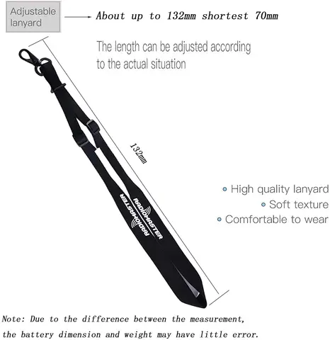 Шейный ремешок для радиопередатчиков Radiomaster черный