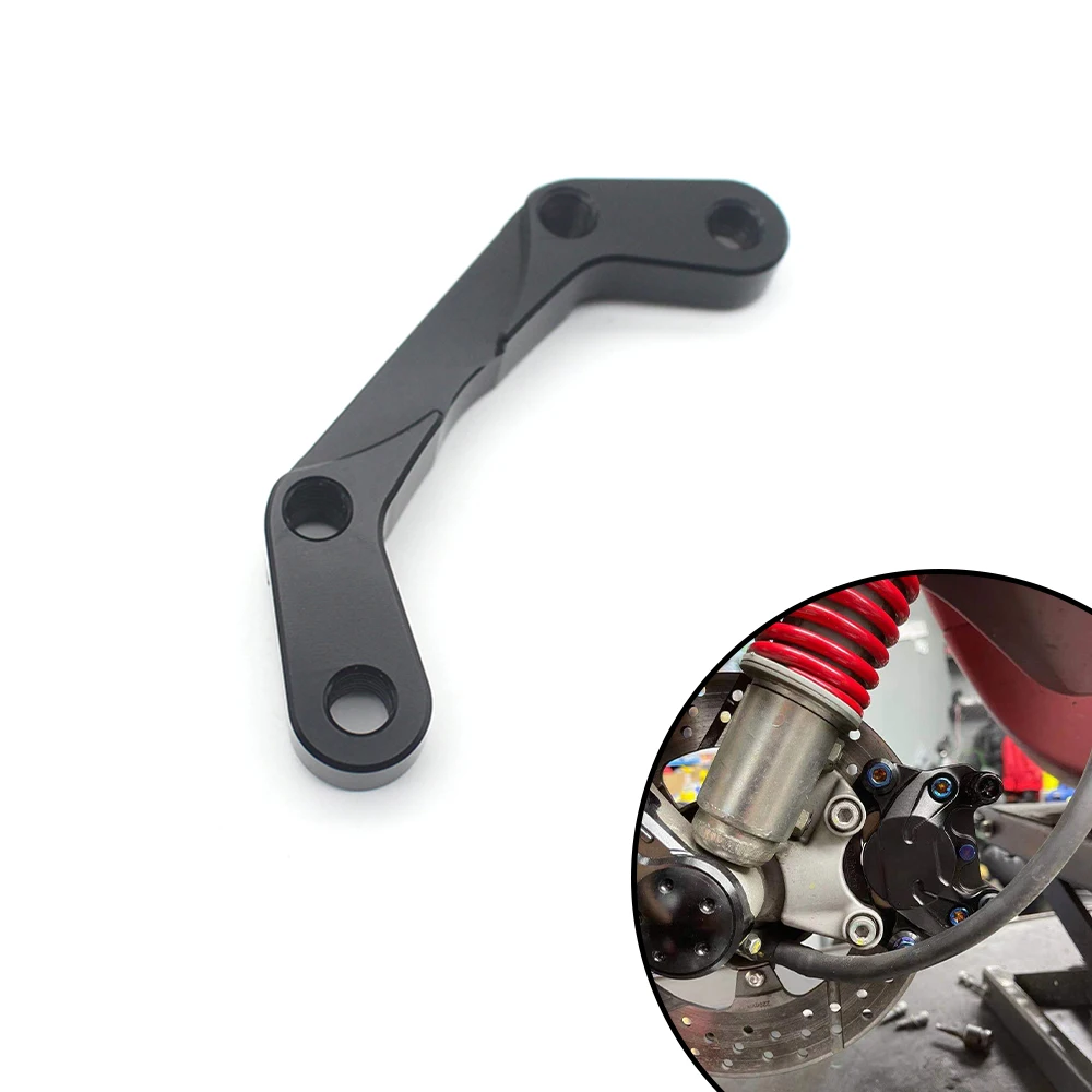 

Pokhaomin Motorcycle CNC Front Brake Set Scooter Caliper+Disc Pump Adapter Bracket For LX125 LX150 LX 150 125