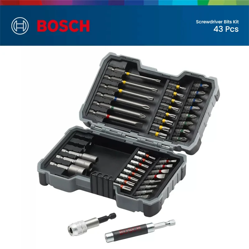 Биты для отверток Bosch 43 шт