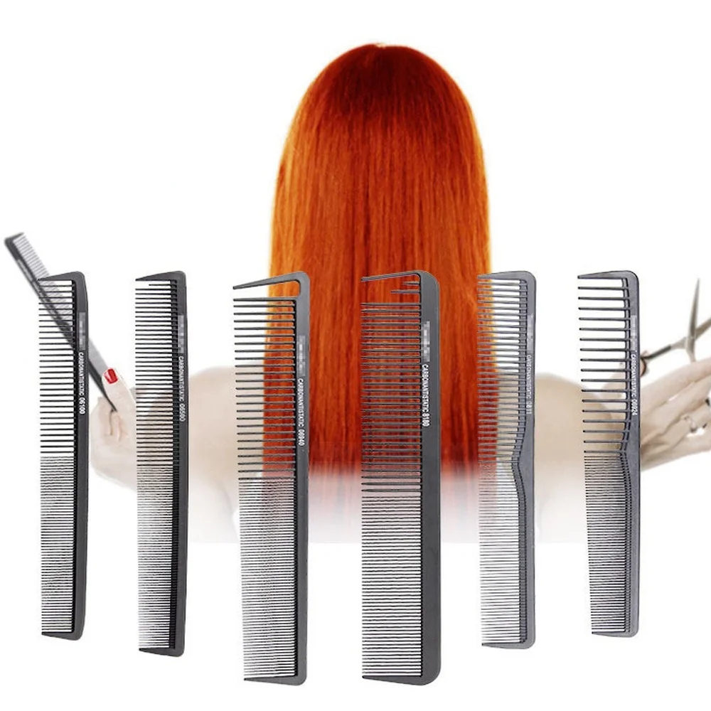 

Hair Comb Hairdressing Comb Anti Static Hair Brush Dual Purpose Barber Salon Hairdresser Accessory Detangling Hair Cutting Comb