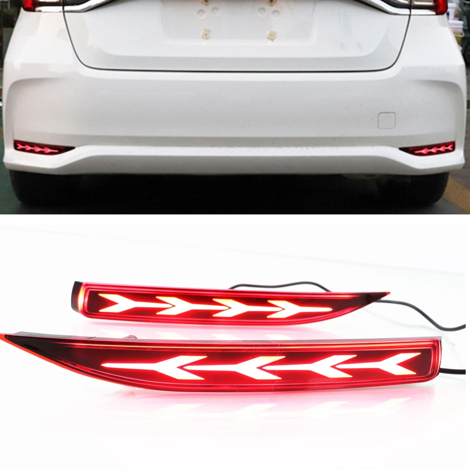 

2 шт., задний бампер для Toyota Corolla 2019-2023