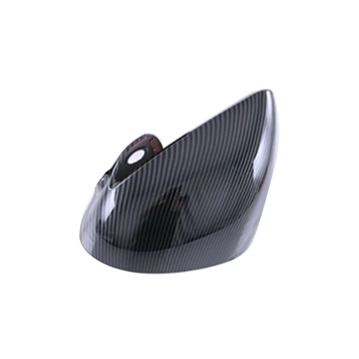 Стильная наклейка на боковое зеркало двери автомобиля из углеродного волокна
