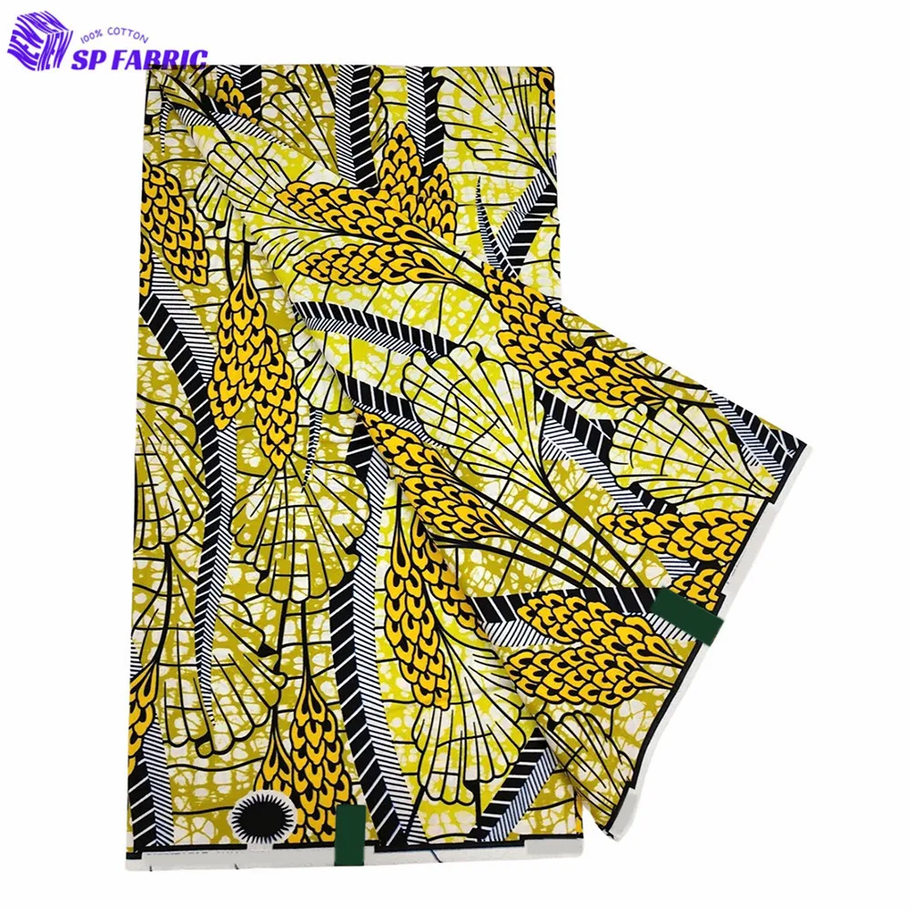 100% оригинальная супер ткань африканская восковая 6 ярдов нигерийская квадратная