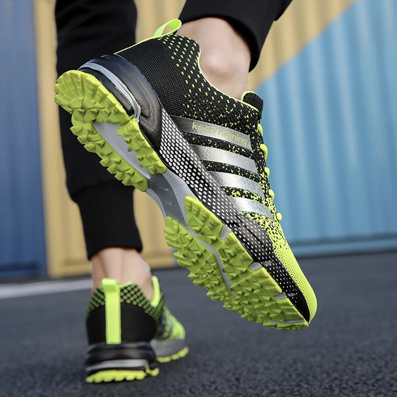 Running Shoes for Men and Women Free Shipping Outdoor Sports Summer Mesh Tennis Shoes Lightweight Male Athlete Shoes