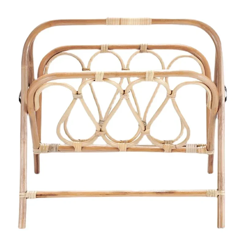 Средневековая полка для журналов складной дизайн из натурального