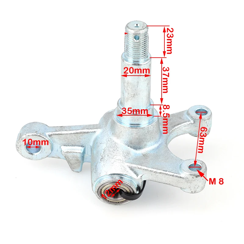 1 пара шпиндели для руля 20 мм дискового тормоза |