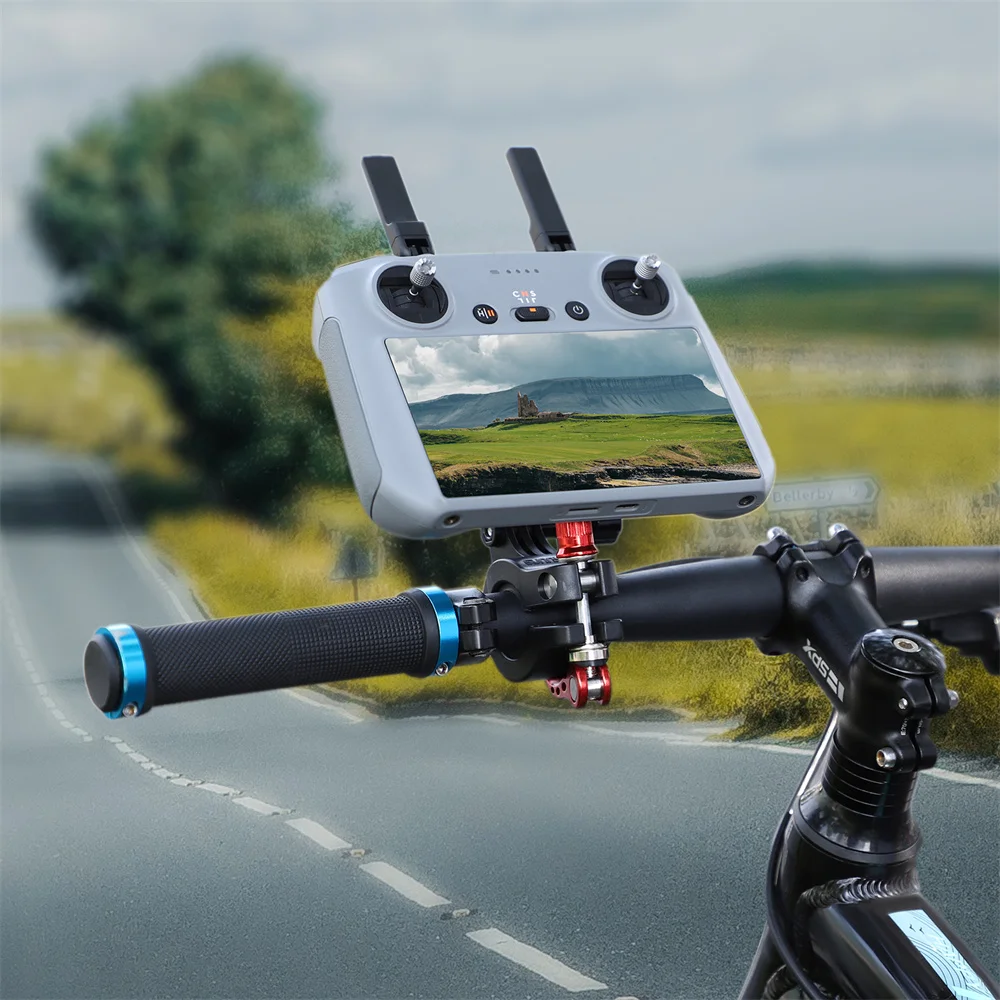 

Bike Holder For DJI Air 3 Holder Riding Bicycle Motorcycle Handlebar Camera Mount Bracket Accessory For DJI RC 2 Remote Control