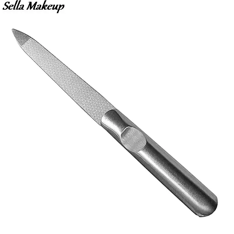 

Stainless Steel Double Sided Nail Files Grinder Strong Edge Manicure Sharpening Nail Grooming Beauty Pedicure Nail Care Tool
