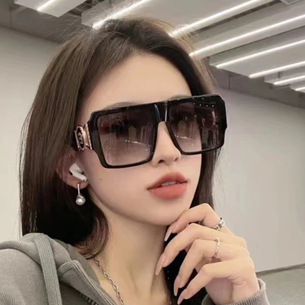 Женские солнцезащитные очки модные с защитой UV400 антибликовые для мужчин и