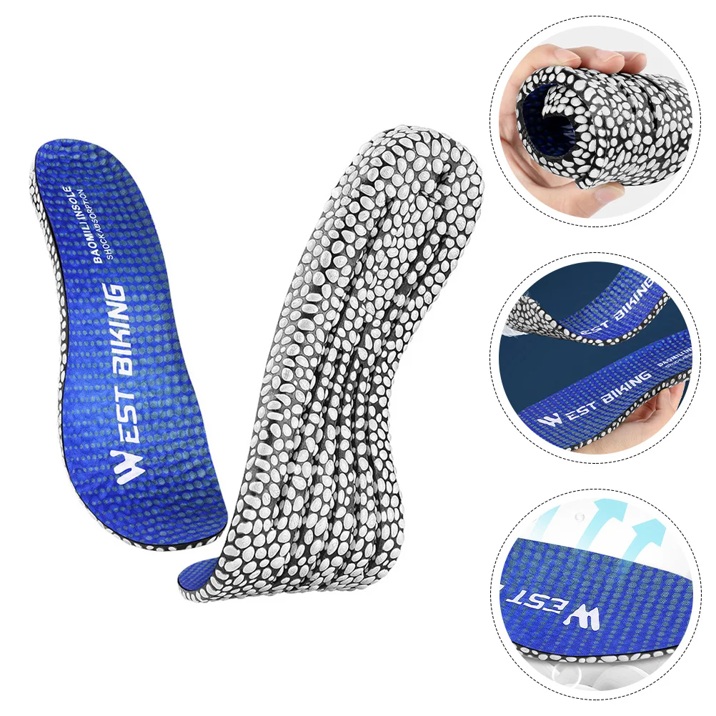 

1 Pair Replaceable Shoe Pads Multi-function Foot Insoles Portable Shoe Inserts
