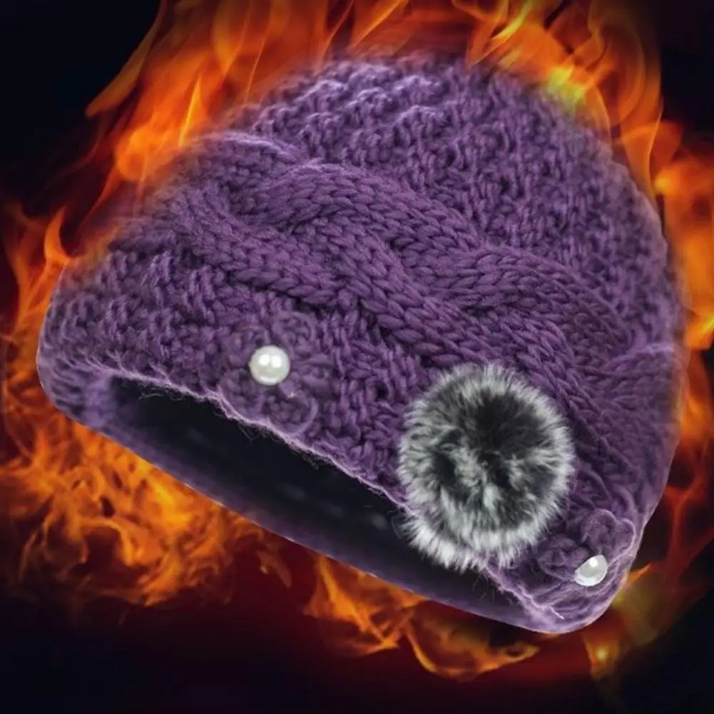 

Popular Plush Lining Thermal Hat Women Hat Autumn Winter Keep Warm