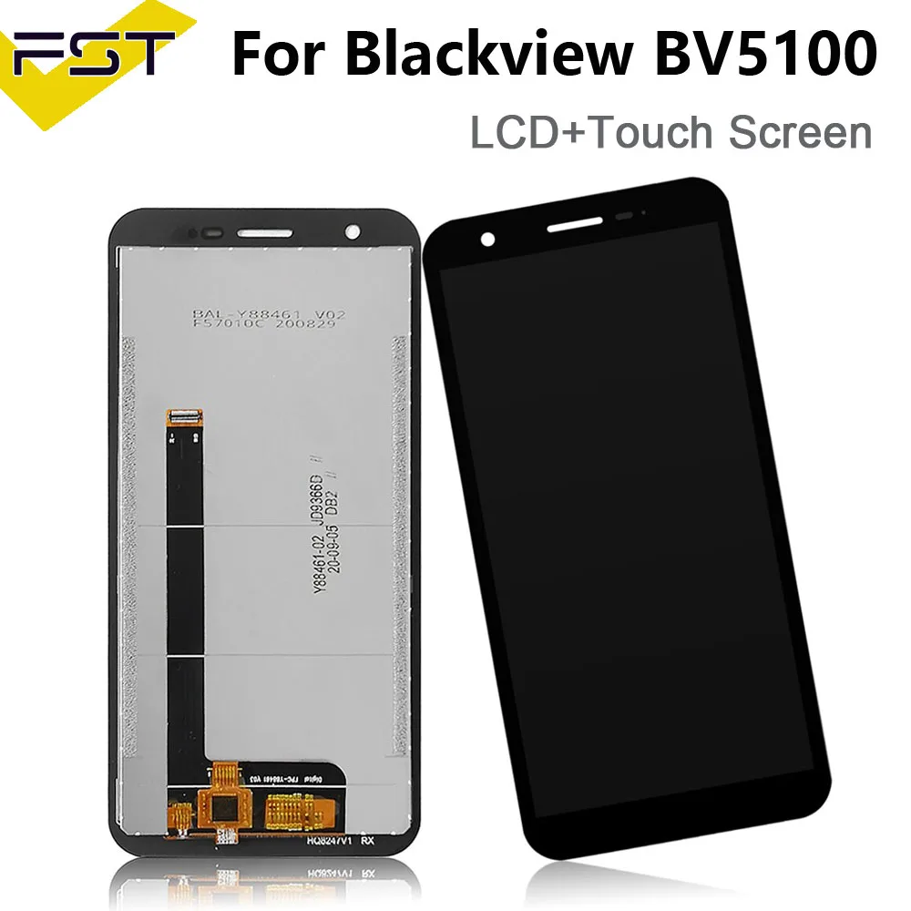 ЖК-дисплей 5,7 дюйма для BLACKVIEW BV5100 с сенсорным экраном и дигитайзером, замена для BV4900 BV 5100 BV5100 Pro, ЖК-экран для телефона с клеем