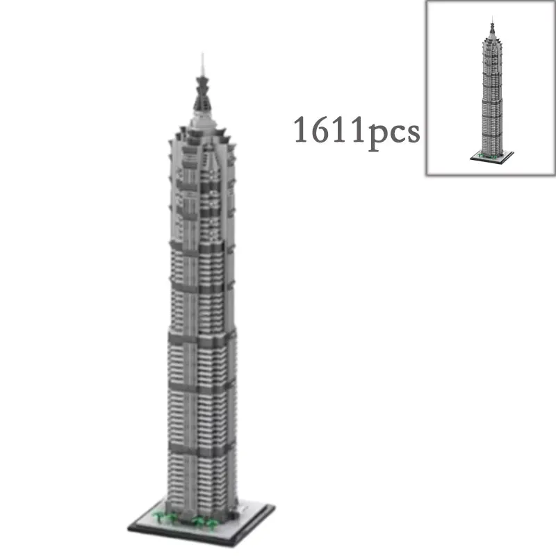 Пятно MOC- 148580 149137 159549 150306 153369 127024 174819 Современная архитектура вид на улицу сборка