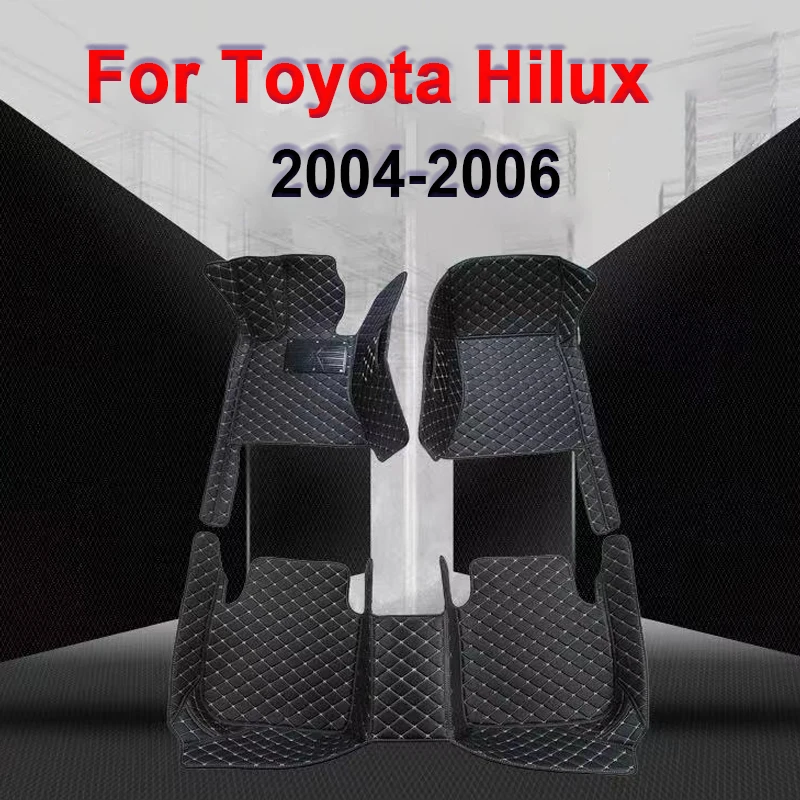 

Car floor mats for Toyota Hilux 2004-2006 Custom auto foot Pads automobile carpet cover car accessories