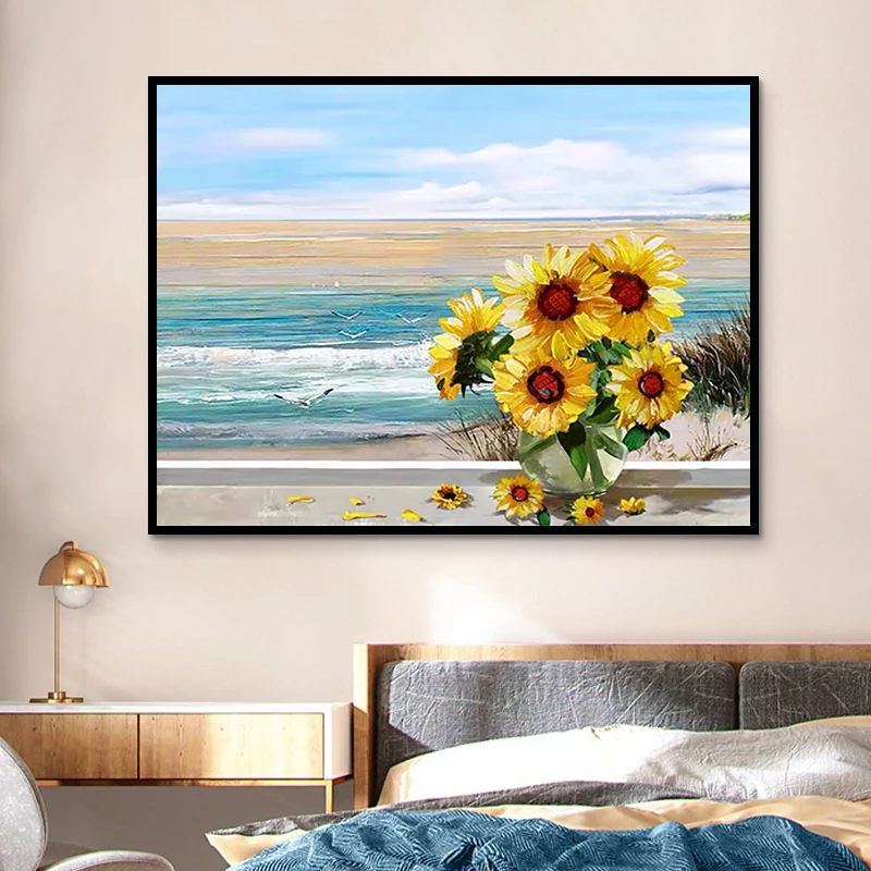 Настенная картина маслом декоративная