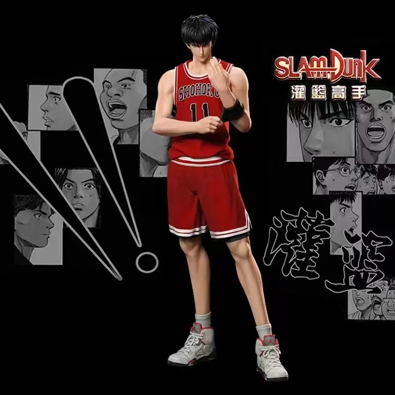 

Anime Figure SLAM DUNK Action Figure Sakuragi Hanamichi Kaede Rukawa SHOHOKU Basketball Team Collectible Children Toy Doll Gift