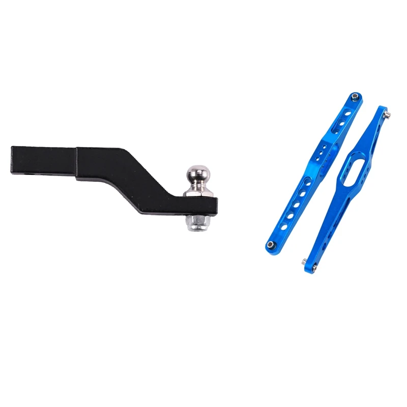 

2 комплекта детали для автомобиля RC: 1 комплект металлических подвесных рычагов с отверстием на 95 мм и 1 комплект металлических крючков для п...