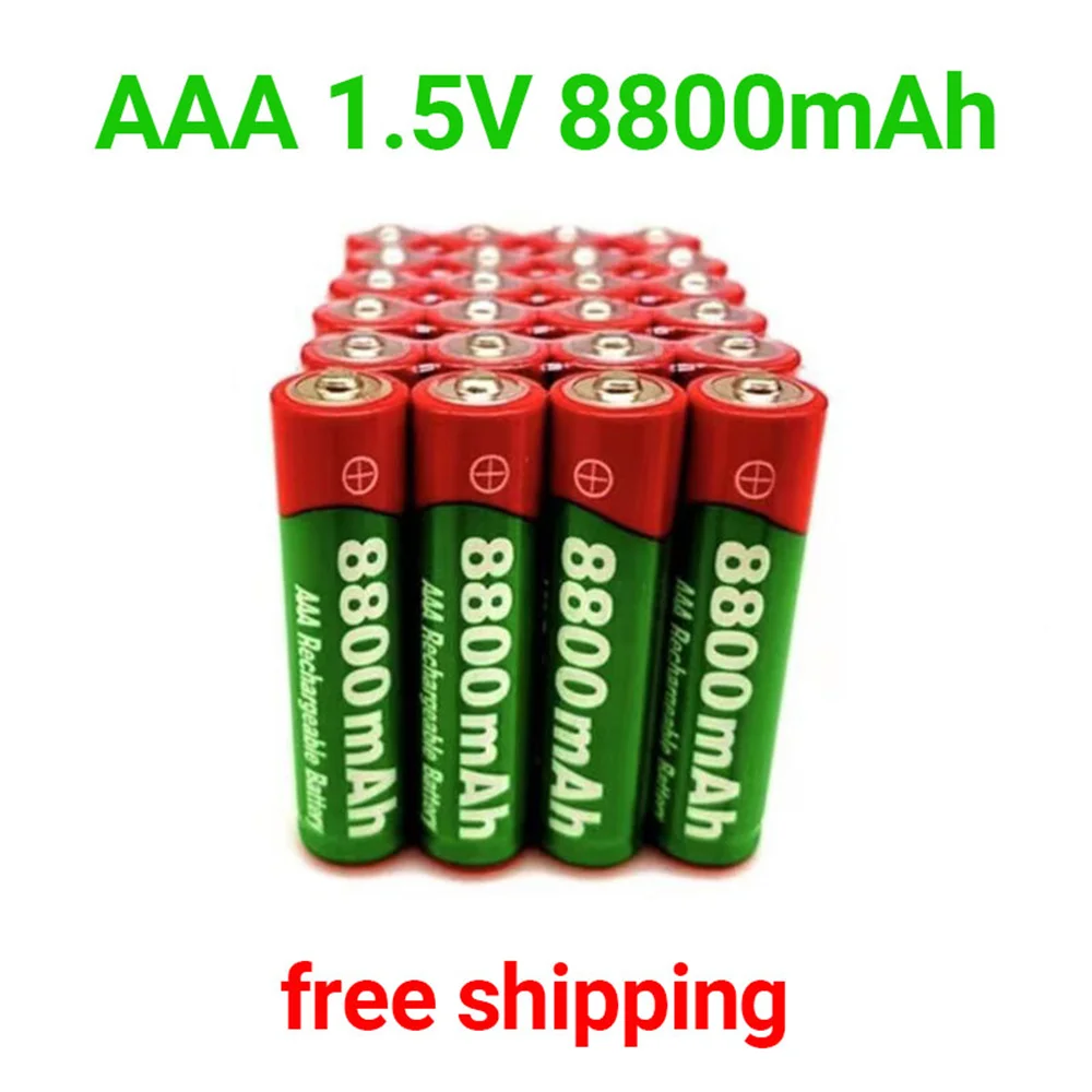 

Jungla AAA Rechargeable Battery Original 1.5V 8800mAH, Applicable To LED Lamp Toys Mp3 and Other Equipment