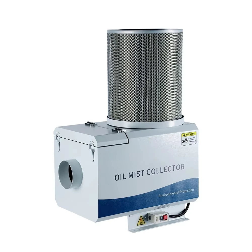 Фото OMP-30D 125W Промышленный малогабаритный маслоотделитель, новый, интеллектуальный механический очиститель масляного тумана, оборудование для очистки воздуха №1