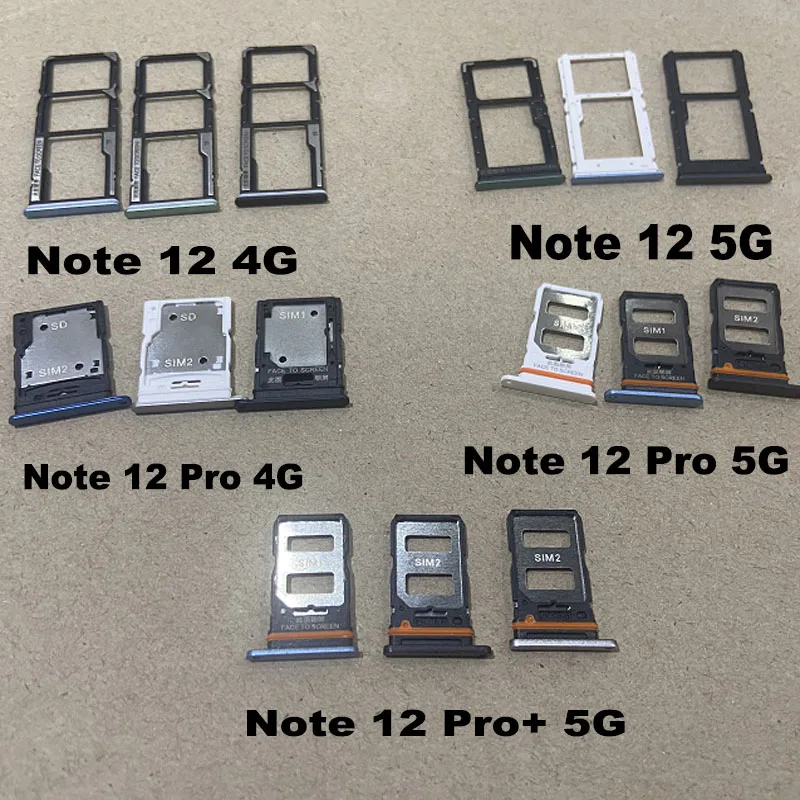 

Оригинальный лоток для Sim-карты для Xiaomi Redmi Note 12 Pro + Plus 4G