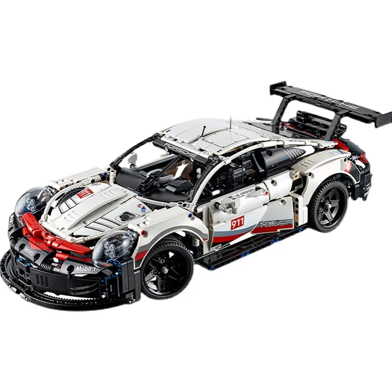 

911 Technology Sports Car Building Blocks MOC 42096 Bricks Super Car Racing Model Difficult Challenge Boy Assembly Toy Kids gift