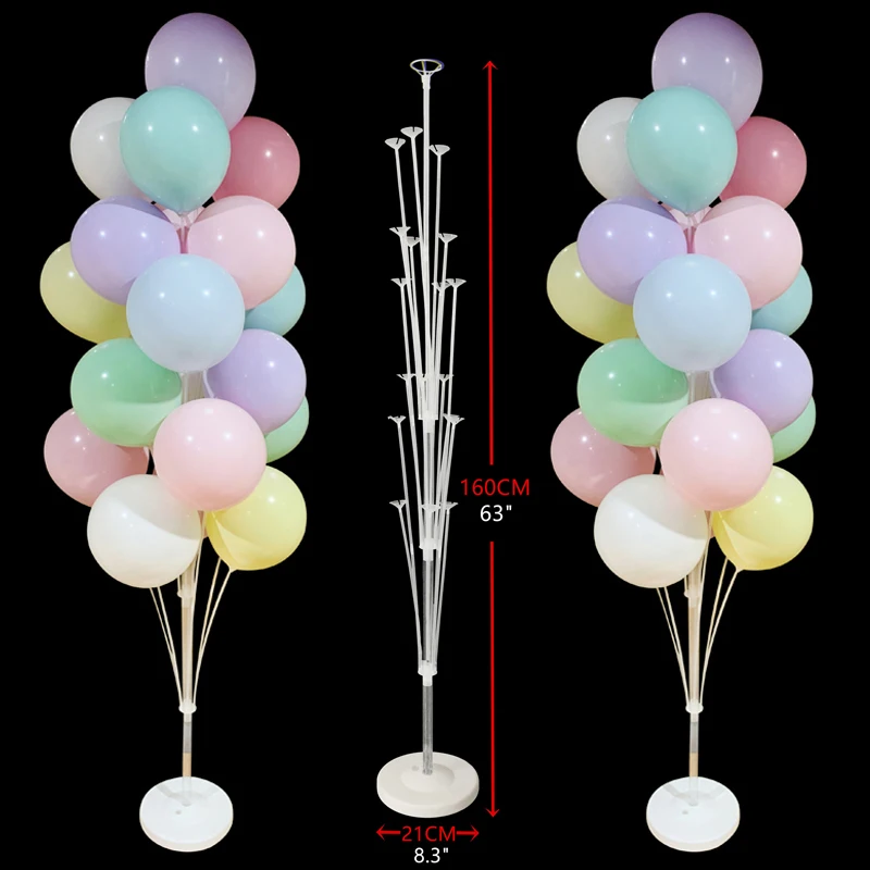 

1/2 Set Balloons Column Stand Holder Stickers Wedding Baloon Kids Birthday Party Baby Shower Decoration Eid Balloon Accessories