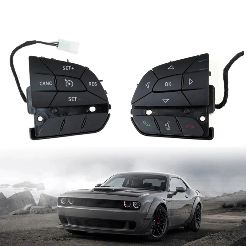 Автомобильный аудиопереключатель на рулевом колесе для Dodge Challenger зарядное