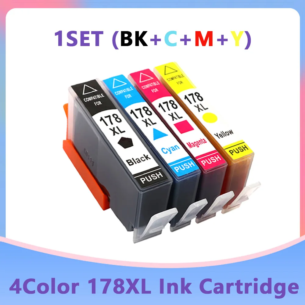 

Compatible Ink Cartridge For HP 178 178XL For HP B109 B110 B210 C309 C310 C410 D5463 D5460 D5468 printers For HP178 XL 178XL