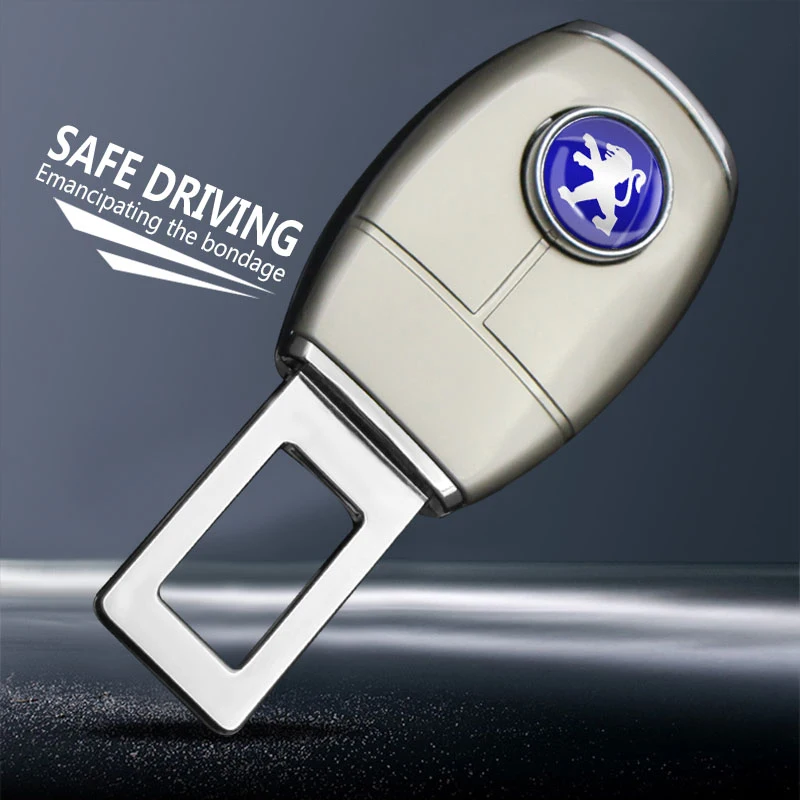 

Car Seat Belt Buckle Clip Extension Plug Lock Buckle for Peugeot 206 308 407 408 508 RCZ 208 3008 2008 207 307 Car Accessories