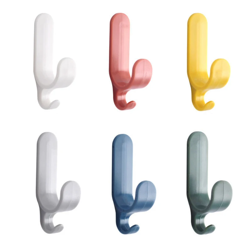 

Strong Non-Marking Hooks Kitchen Hooks Bathroom Towel Hooks Self Hat Racks Keys Hanger Waterproof Hooks Household Accessories