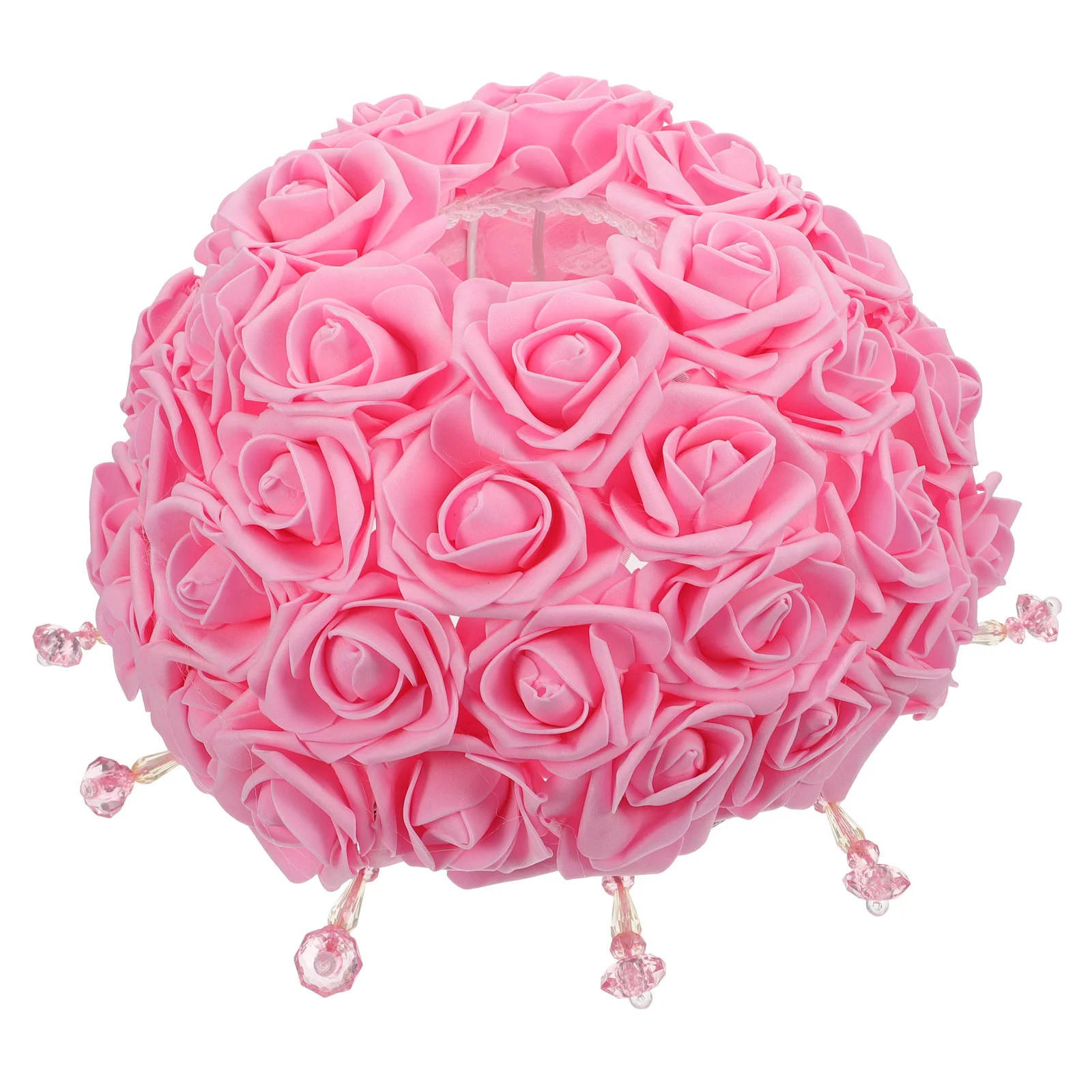 

1pc Rose Desktop Lamdshade Creative Desktop Lamp Cover for Lamp Decor Protection