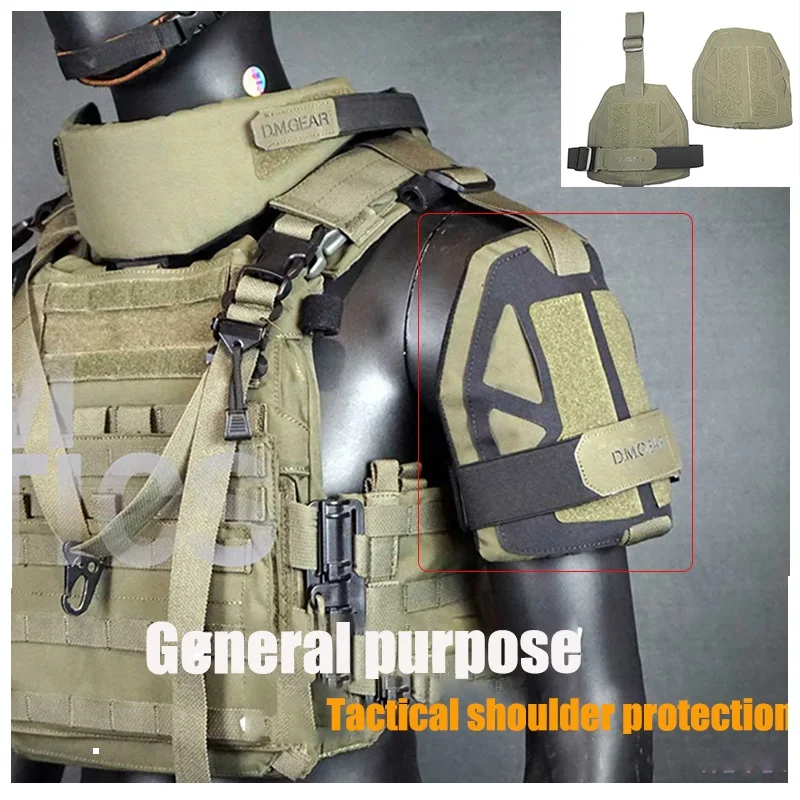 

1 Pair Of Outdoor Tactical Shoulder Armor AVS CPC Hunting Tactical Vest General Shoulder Protection