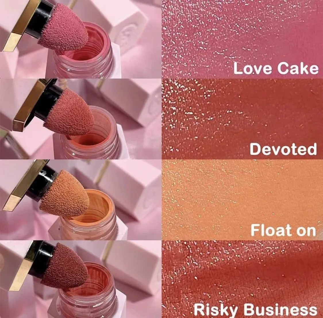 Sheglam Blush Жидкие румяна для щек глаз и губ Макияж Румяна-карандаш Гель-крем