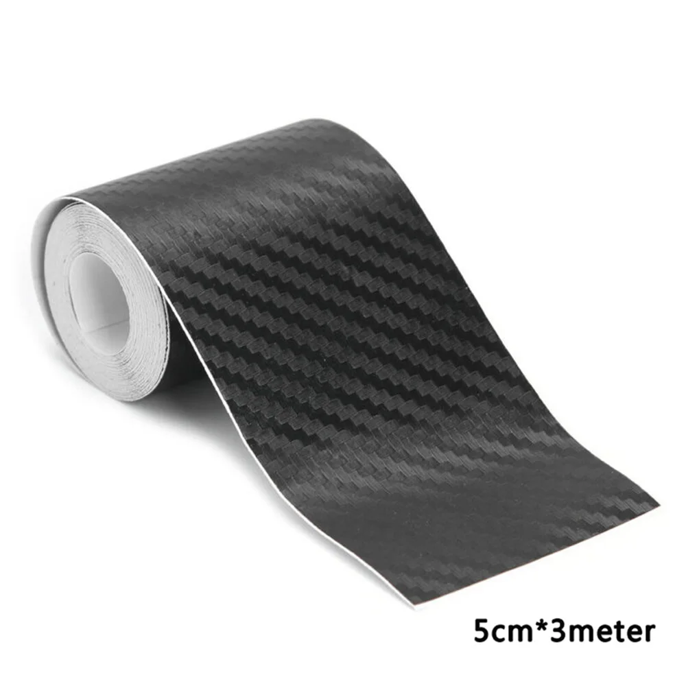 

Parts Door Sill Protector Strip 3meter Accessory Anti-Scratch Car Sticker DIY Wear-Resistant
