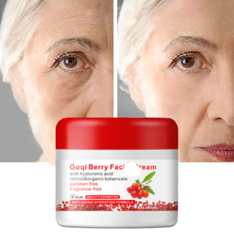 

100g Medlar Face Cream Firming Lifting Fade Fine Lines Moisturizing Hydrating Anti-Wrinkle Skin Rejuvenation Cream Brightening