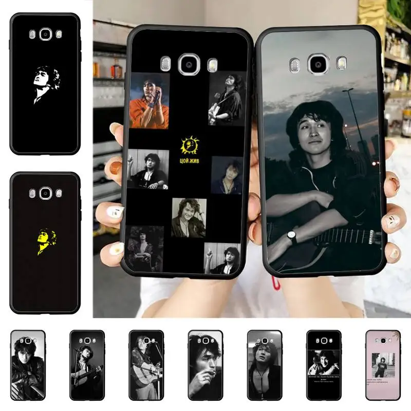 

Yinuoda Viktor Tsoi Phone Case for Samsung J 2 3 4 5 6 7 8 prime plus 2018 2017 2016 core