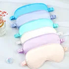 Женская маска для сна из искусственного шелка, портативная дорожная маска для сна, патч для сна, пластырь для глаз, маска для сна, ночное видение