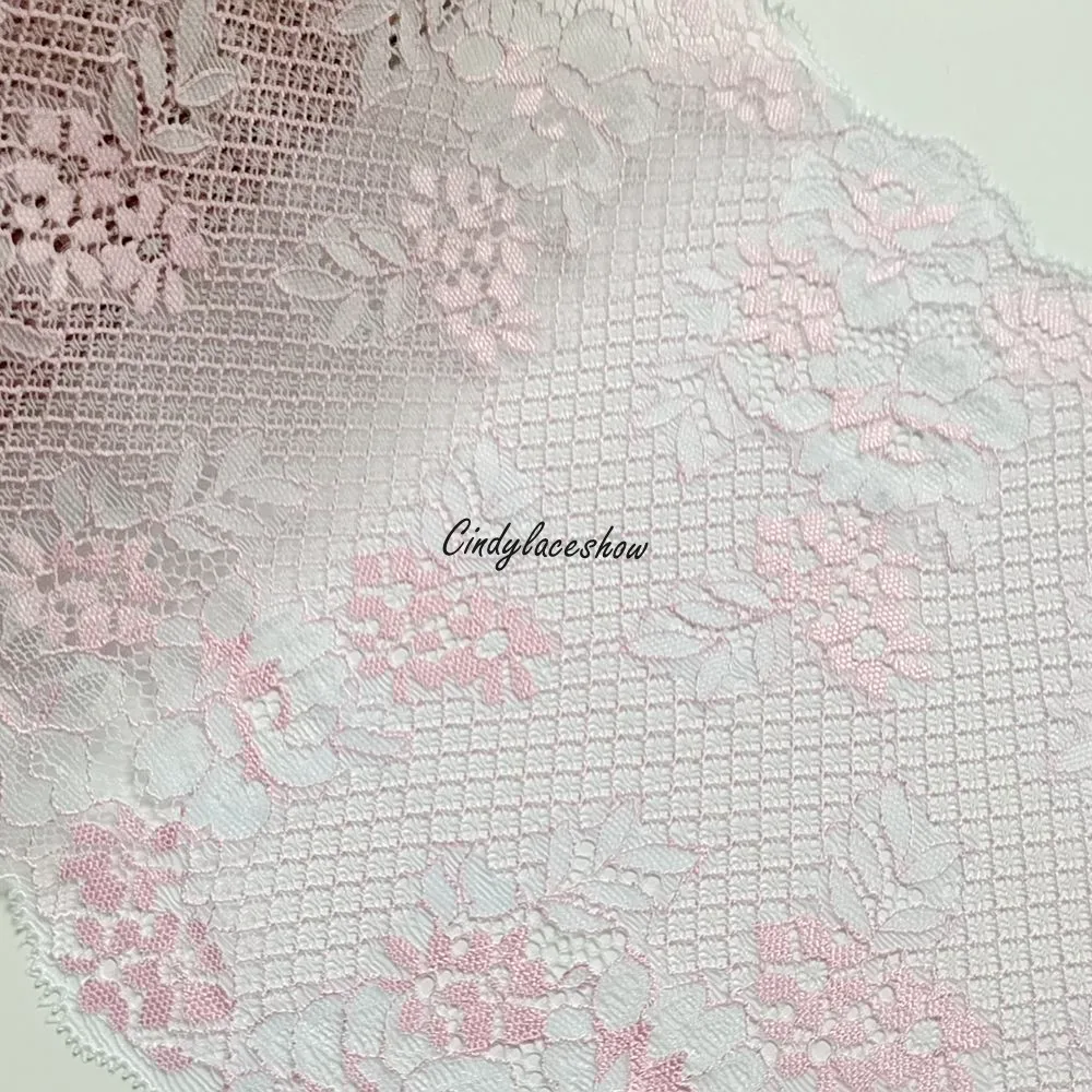 Эластичная кружевная бейка с вышивкой Ширина 22 см