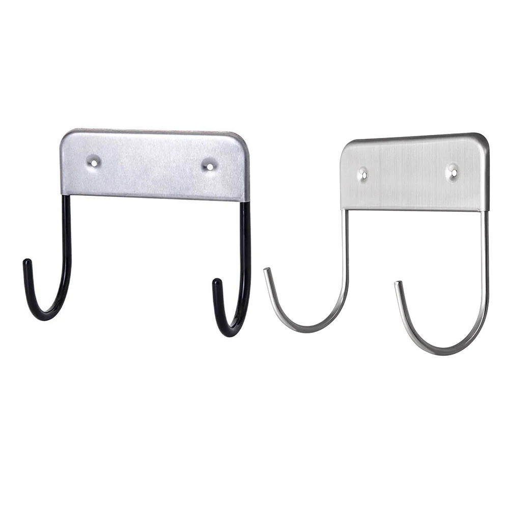 

2pcs Double Towel Hook Stainless Steel Hook Coat Hook Closet Hook Bag Hook