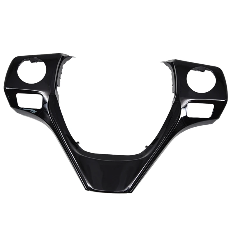 Автомобильная накладка на кнопки руль 84250-02560 для Toyota Corolla RAV4 Ralink 2014-2018 глянцевый