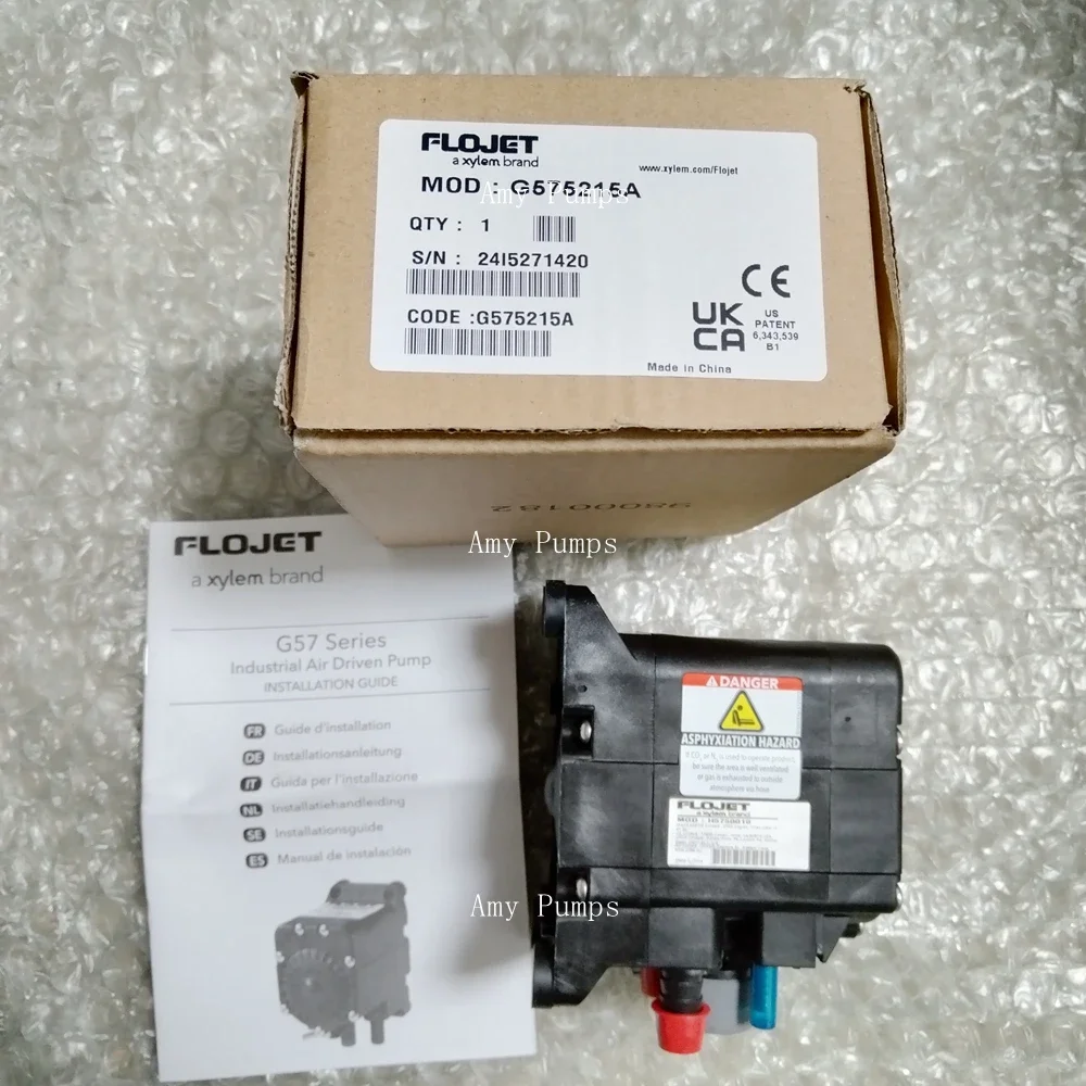 Фото Пневматический мембранный насос FLOJET G575215A FLOJET G57-5215 №1