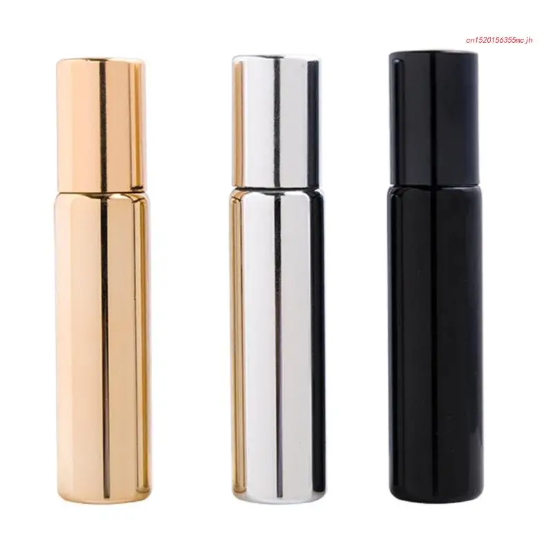 

7pcs Roller Bottles 10ml Roll on Bottles Refillable Container for Essential Oils Drop Shipping
