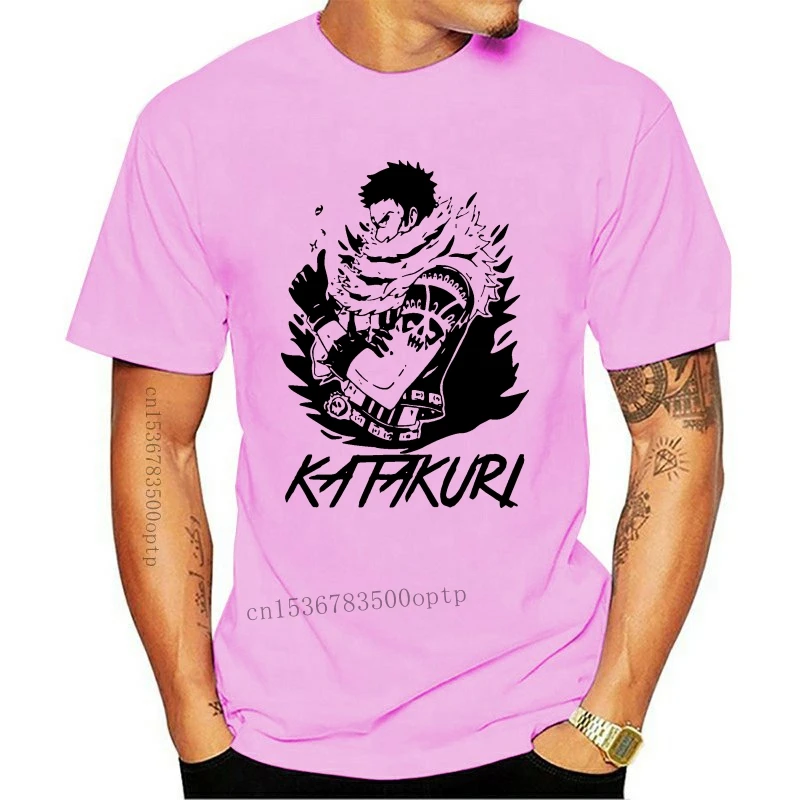 

Мужская одежда, модная крутая Мужская футболка, Женская забавная футболка, цельная футболка Katakuri с индивидуальным принтом