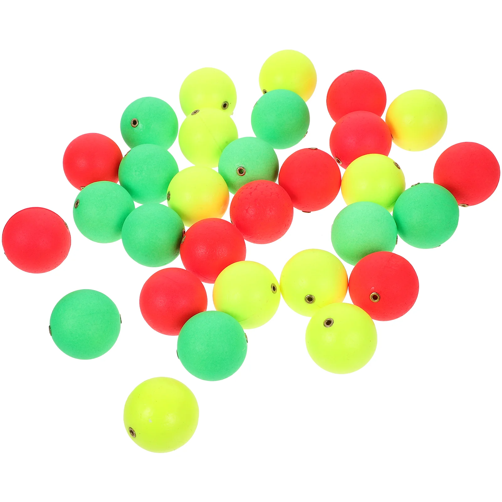30 шт. поплавок для рыбалки пенопластовый индикатор шар поплавки сома помпон